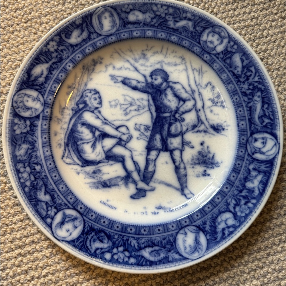 Wedgwood Ivanhoe Wamba & Gurth The Swineherd